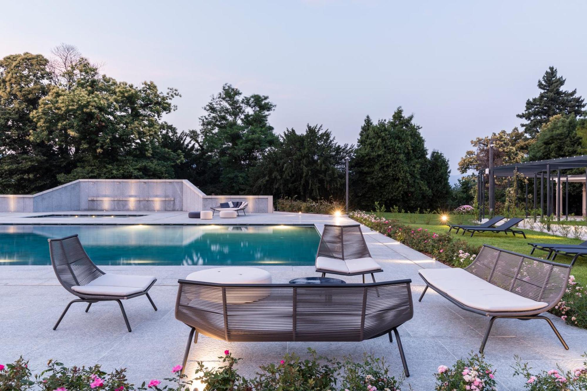 Palace Grand Hotel Varese Exterior foto